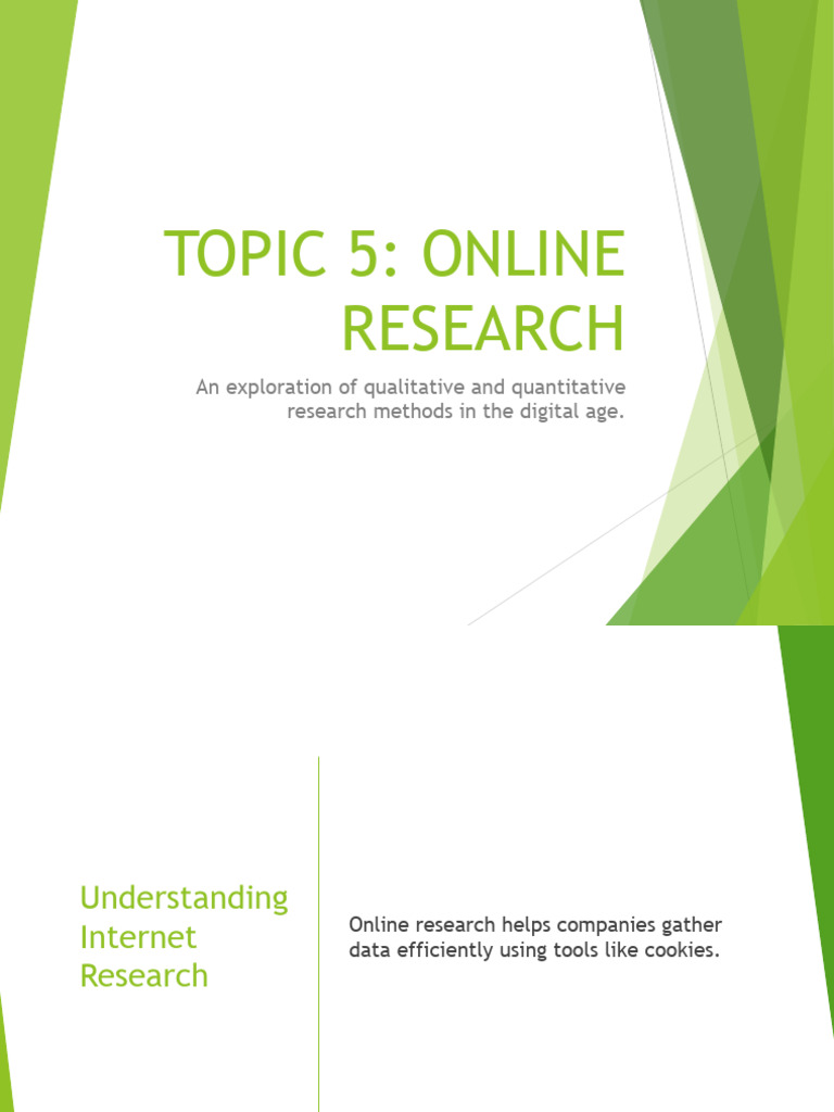 Online Research Methods Explained | PDF | Sampling (Statistics ...
