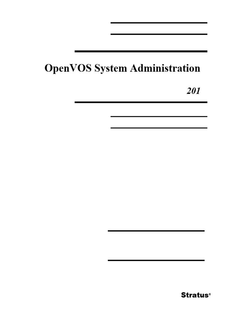 OpenVOS System Admin Course 201 Guide | PDF | Software | System Software