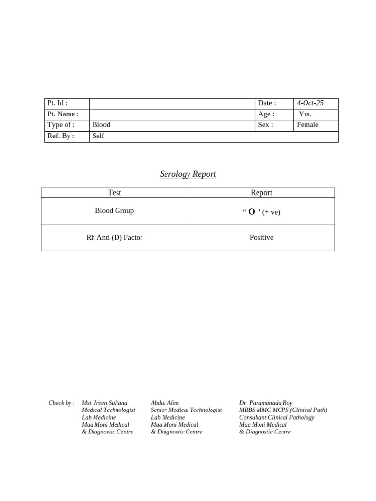 Blood Grouping | PDF