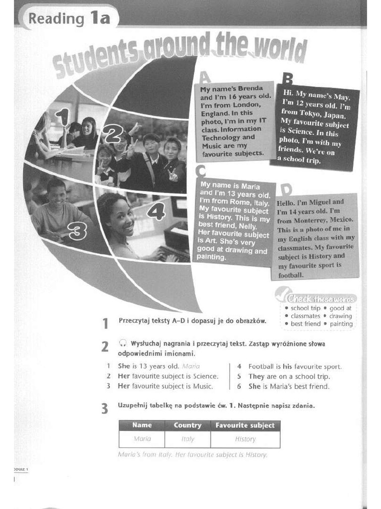 Unit 1 - SB | PDF