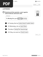 Test Unit 4a English Steps Plus | PDF