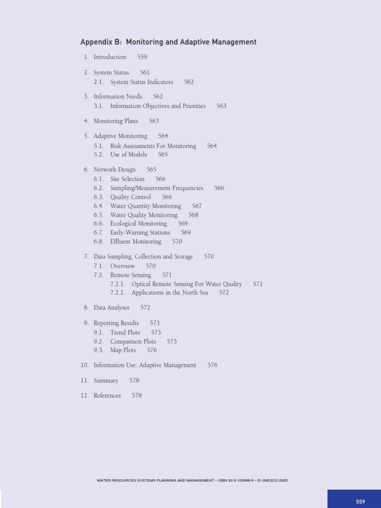 WR - Systems Planning & MMT - 16 - Appendix - B | PDF | Environmental ...