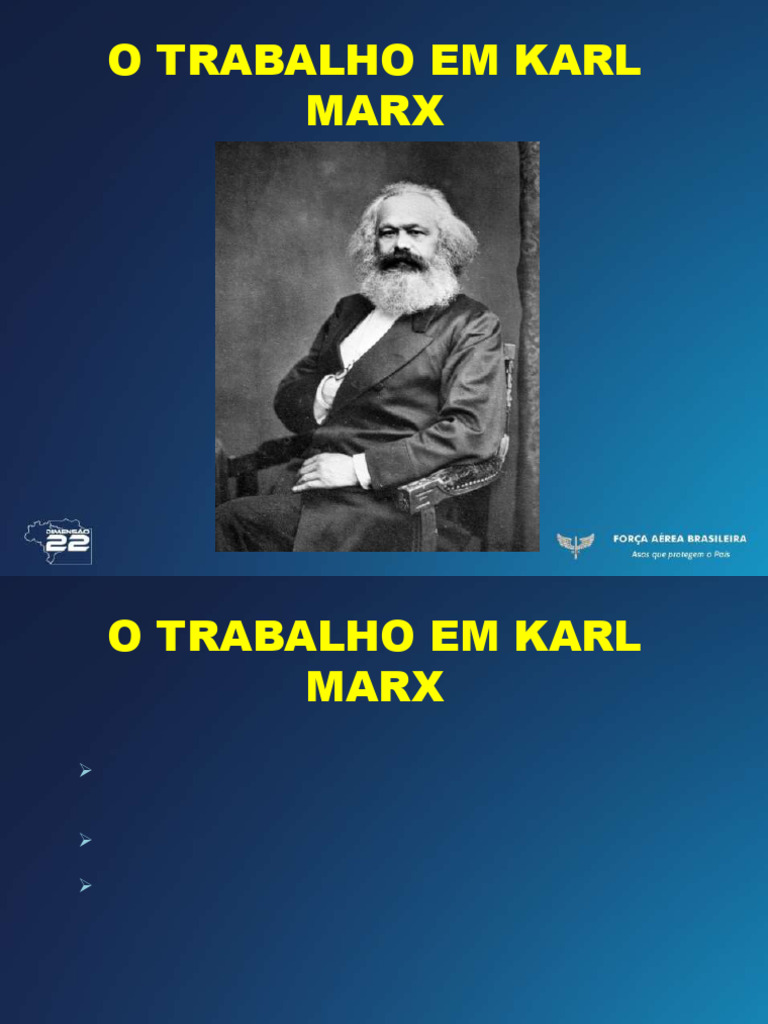 Teoria do Trabalho em Karl Marx | PDF | Karl Marx | Ideologias
