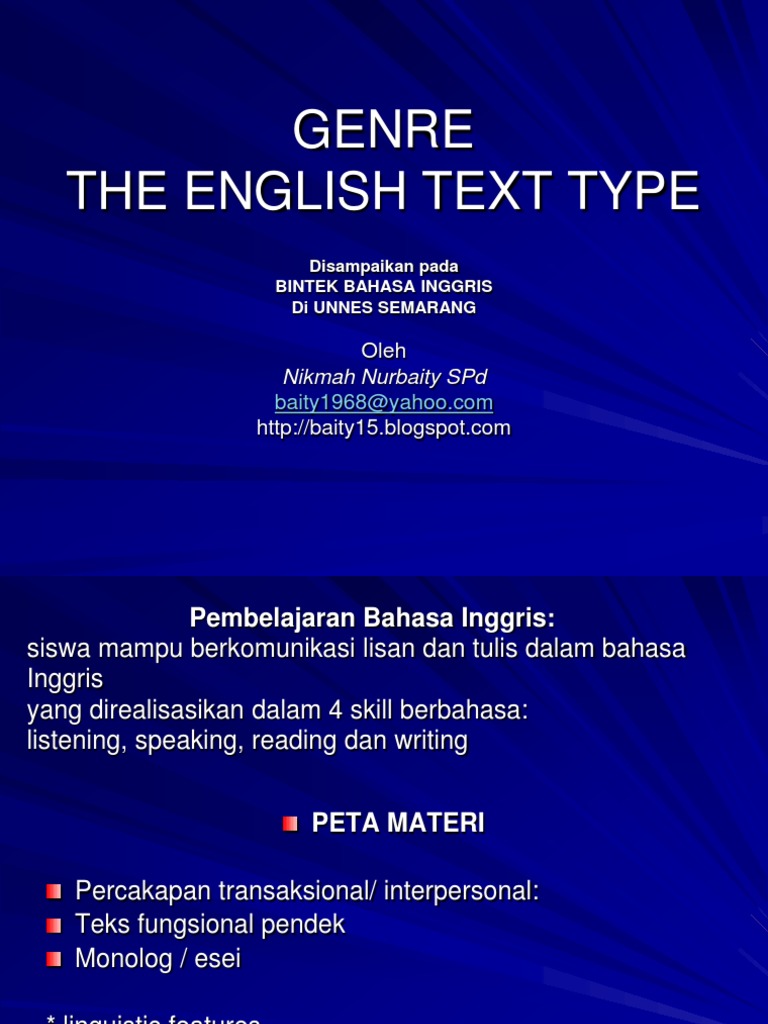 Rangkuman Peta Materi Bahasa Inggris Sma Standar Isi Kata Kerja Adjektiva