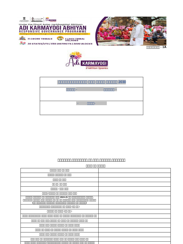 VAP Blank Formate | PDF