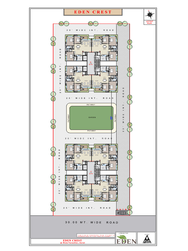 Eden Crest Layout Plan | PDF | Sanitation | Home