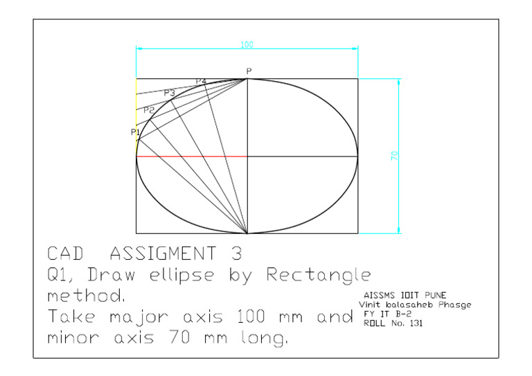 Cad Assignment 3.1 It-B 131 | PDF