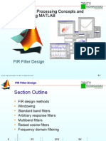 DSP 6 - FIR Filter Design