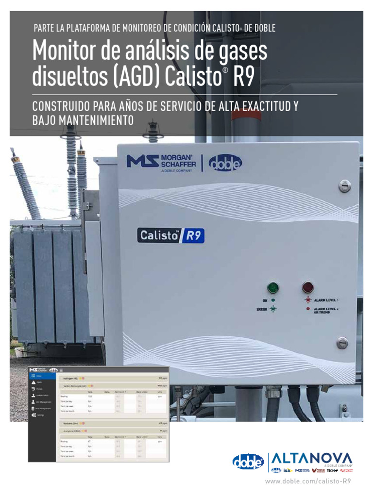 Monitor AGD Calisto R9: Innovación y Precisión | PDF | Transformador ...