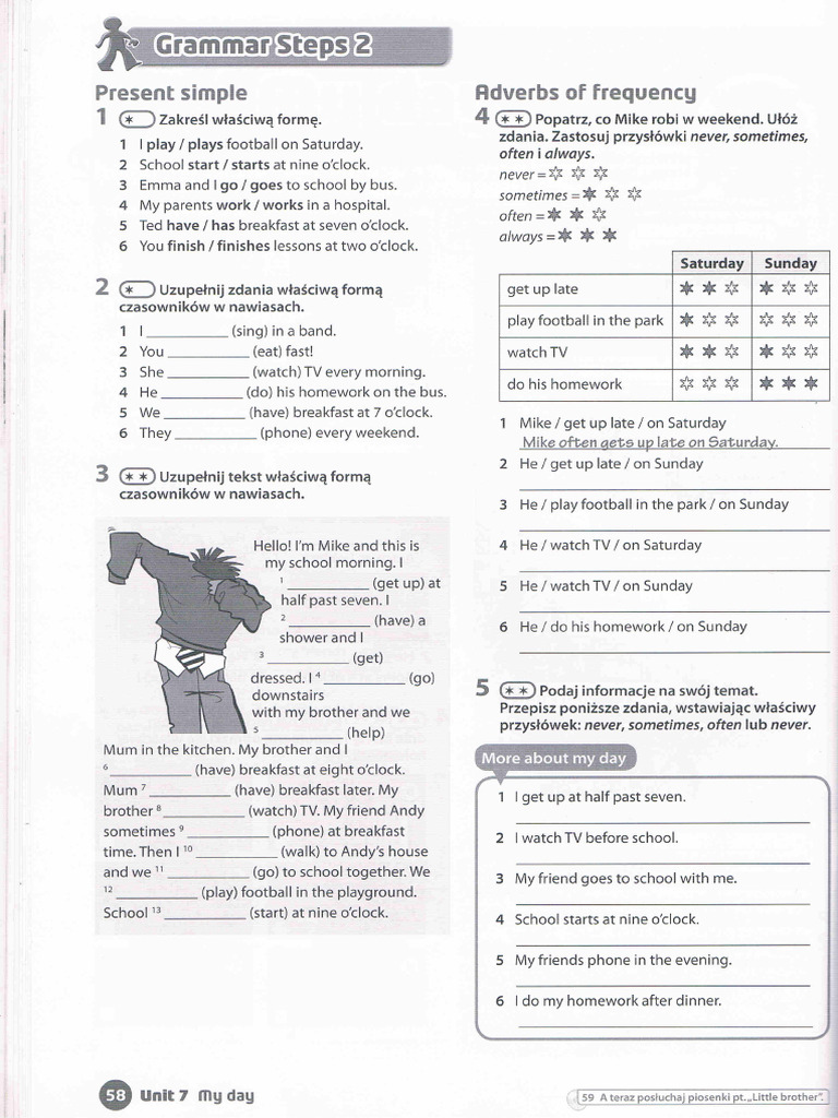 Steps in English 1 Workbook WB | PDF