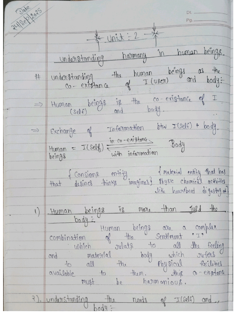 Human Values Unit 2 | PDF