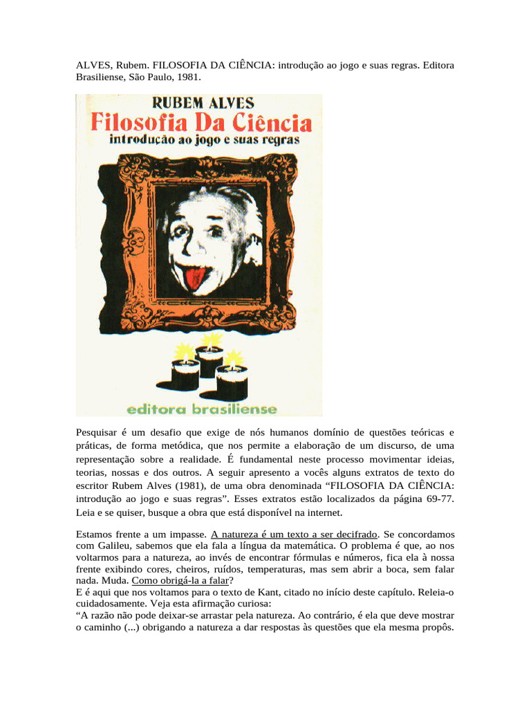 Filosofia da Ciência: Teorias e Hipóteses | PDF | Pesca | Science