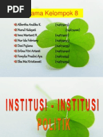 Institusi Politik