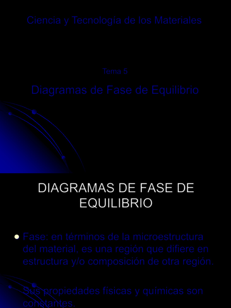 Diagramas de Fase en Materiales | PDF | Fase (materia) | Diagrama de fases