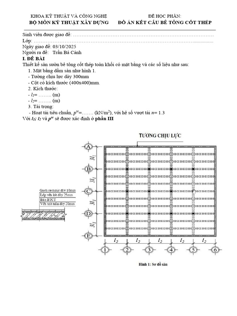 De Do An Ket Cau BTCT k46 | PDF