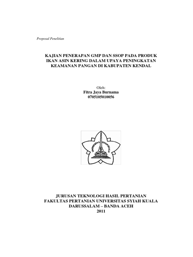 Proposal Penelitian Sanitasi