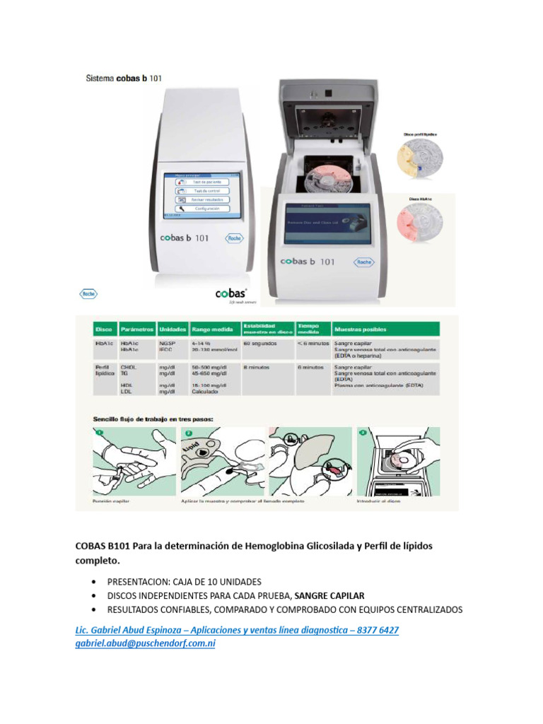 B101 Roche Diagnostica | PDF