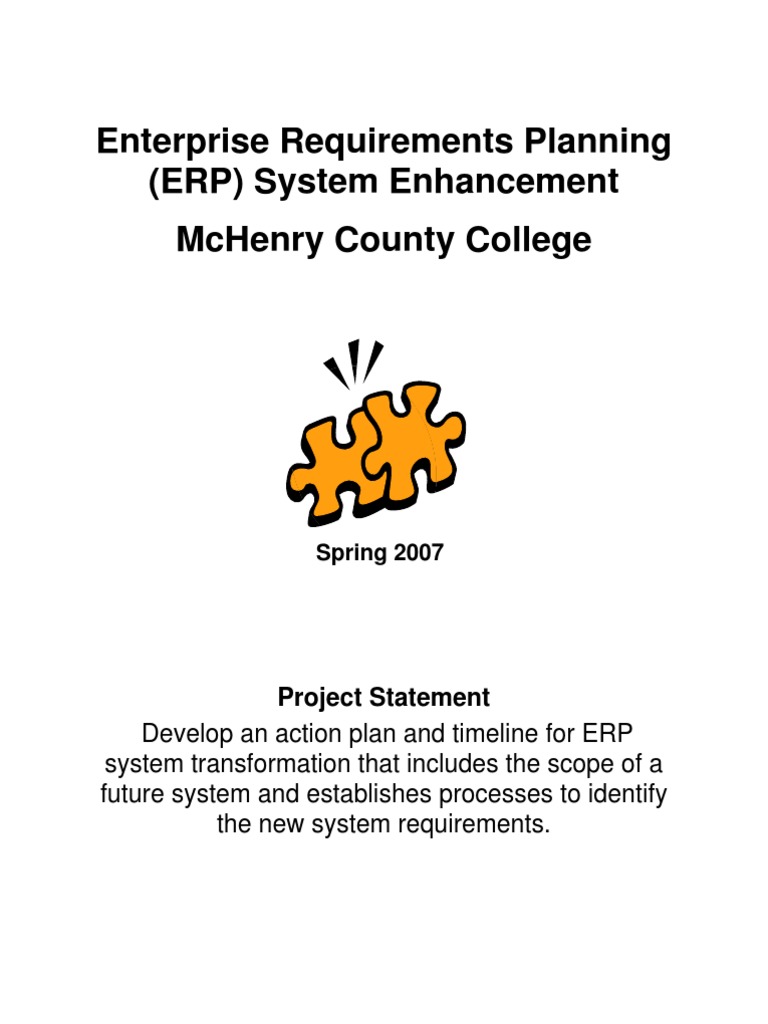 ERP Implementation Action Plan | PDF | Enterprise Resource Planning ...