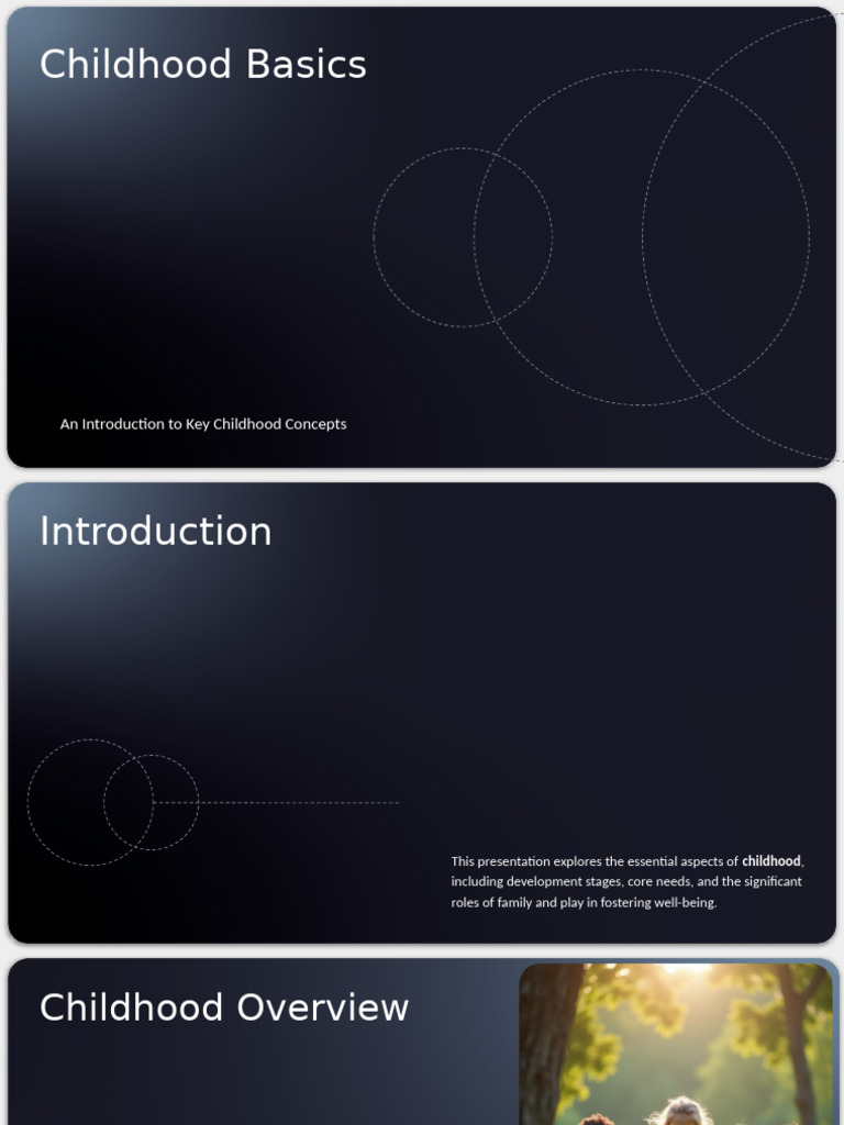 Childhood Basics | PDF