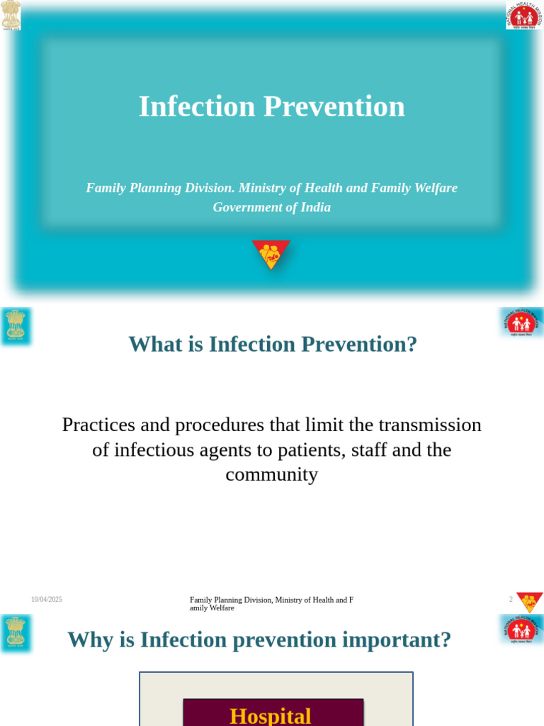 Infection Prevention Guidelines in Healthcare | PDF | Sterilization ...
