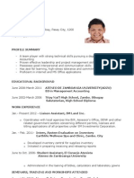 Download Sample Resume for Fresh Graduates by Floyd Ban SN92804719 doc pdf