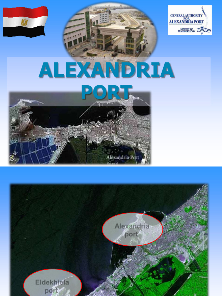 Alexandria Port Infrastructure Overview | PDF | Port