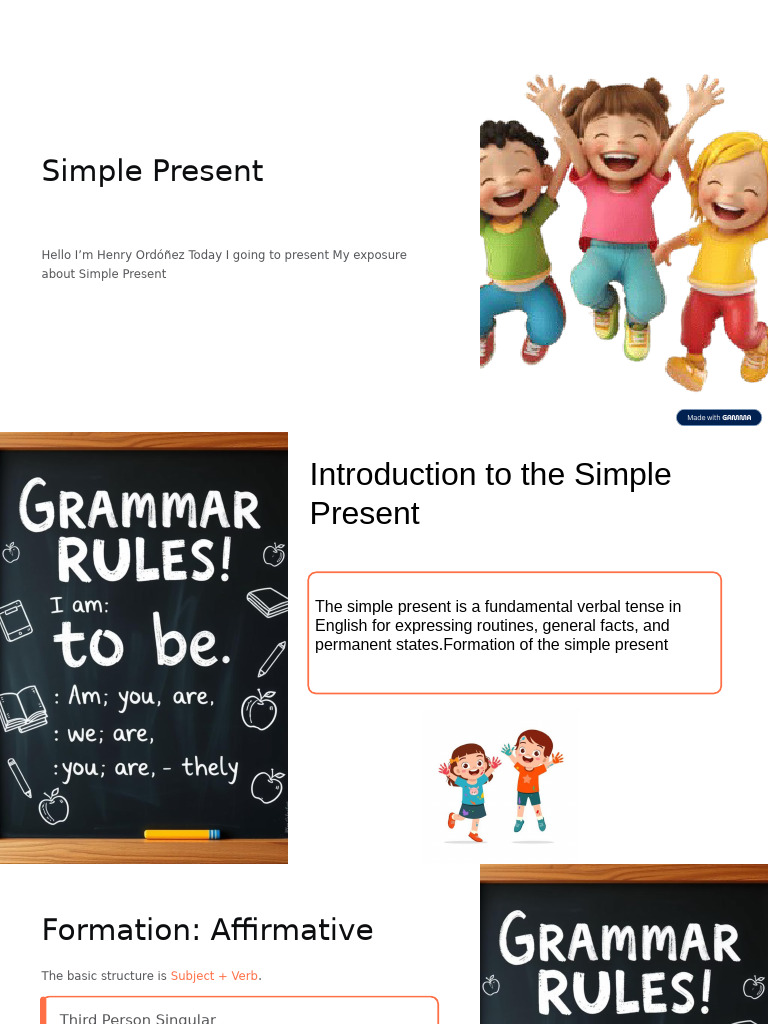 Mastering The Simple Present | PDF