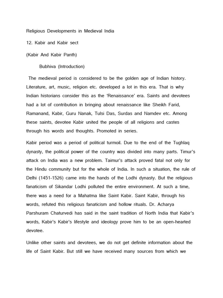 Religion 2 | PDF | Indian Religions