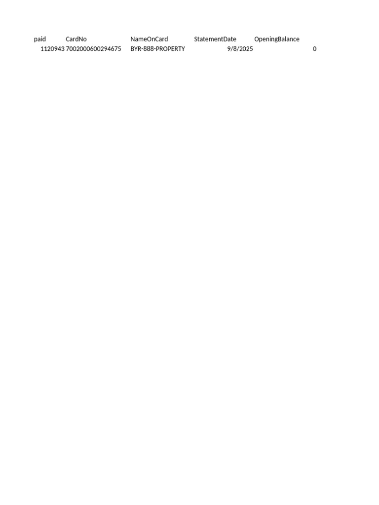 Detailed Reloadable Card Statment - 20250908 - 120920 | PDF
