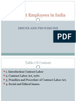 Contract Employees in India