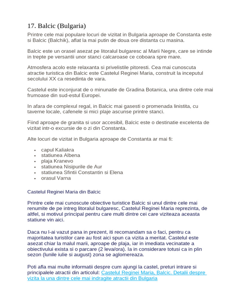 Balcic | PDF