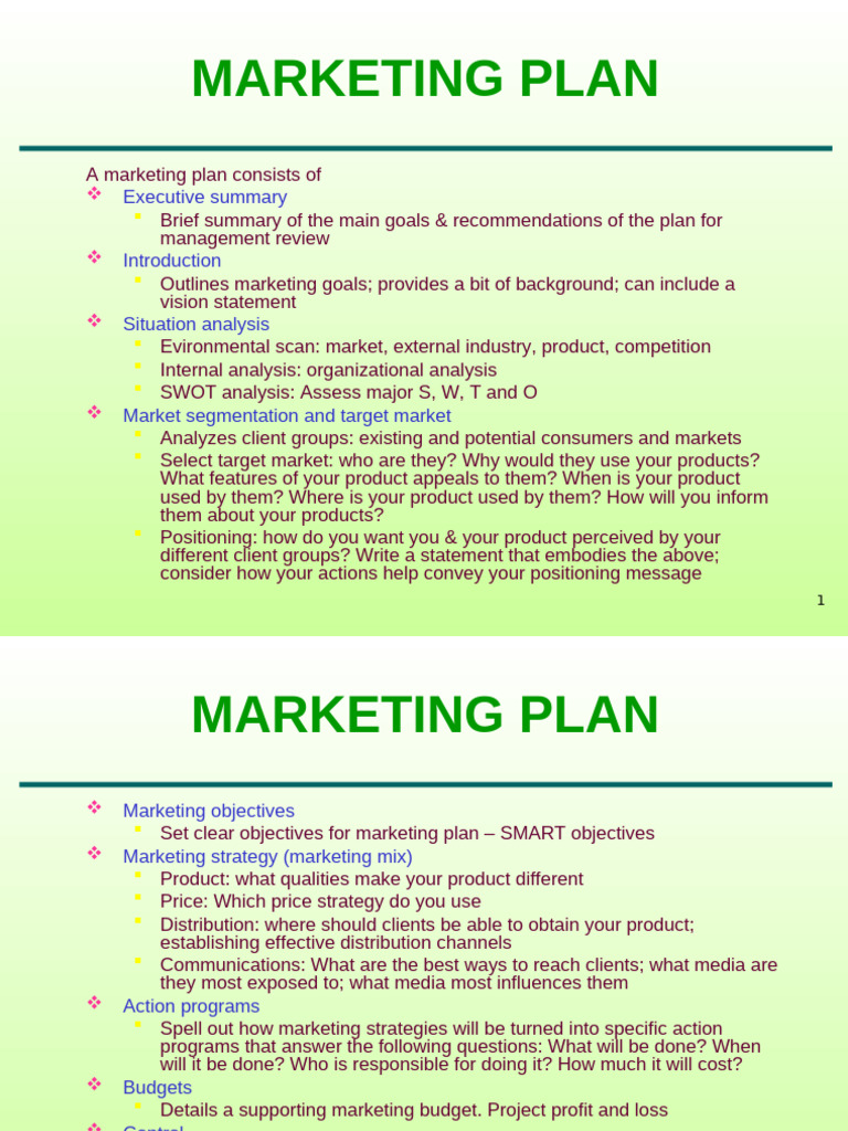 Unit 1 - Marketing Plan Management | PDF | Marketing | Marketing Strategy