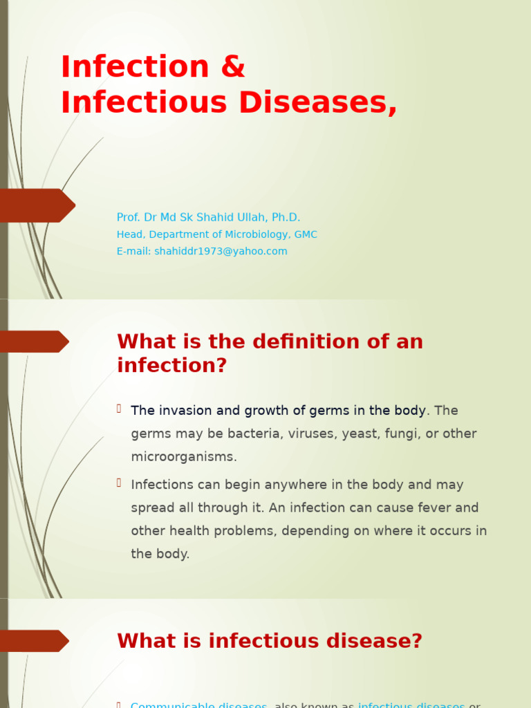 Understanding Infections and Diseases | PDF | Infection | Pathogen