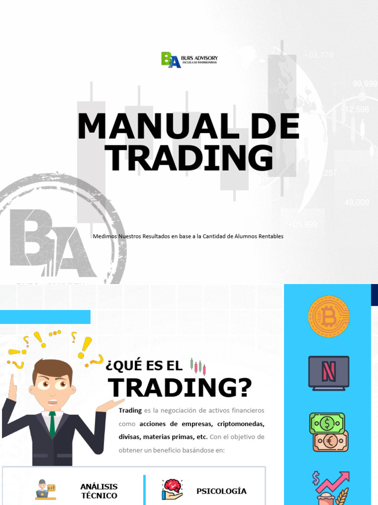 Manual de Trading: Guía para Invertir | PDF | Comerciante (Finanzas ...