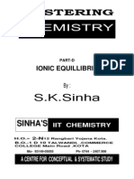 5530466 Ionic Equillibrium for Iitjee Entrance Test by p Ksinha
