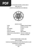 Download Laporan Praktikum Kimia Anorganik II by Febrina Sulistyorini SN92811414 doc pdf