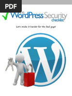 Download The WordPress Security Checklist by andersvinther SN92813776 doc pdf