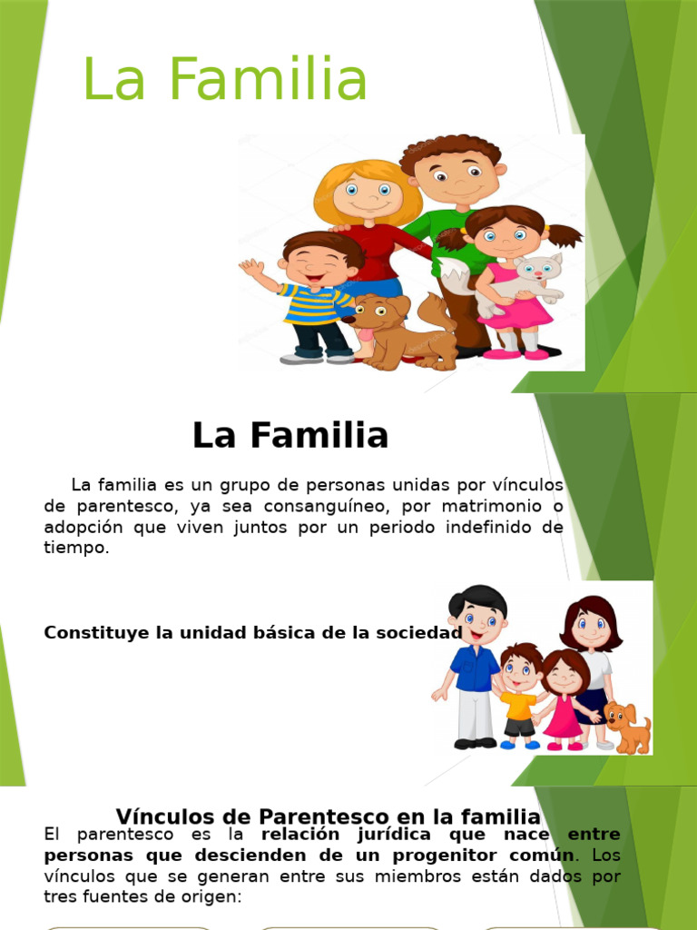 Tipos y Vínculos de la Familia | PDF | Familia | Parentesco