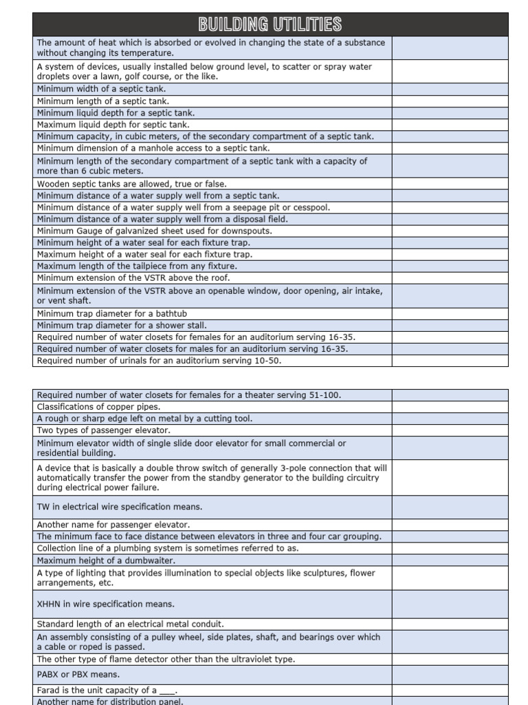 Essential Building Utilities Guide | PDF | Framing (Construction ...