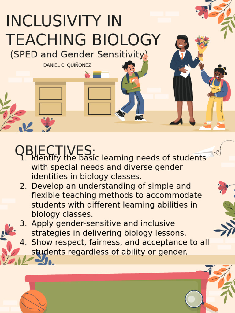 Inclusive Biology Teaching Strategies | PDF | Inclusion (Education ...