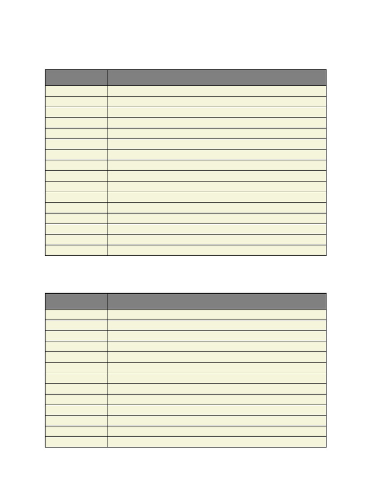 Friday Saturday Timetable | PDF