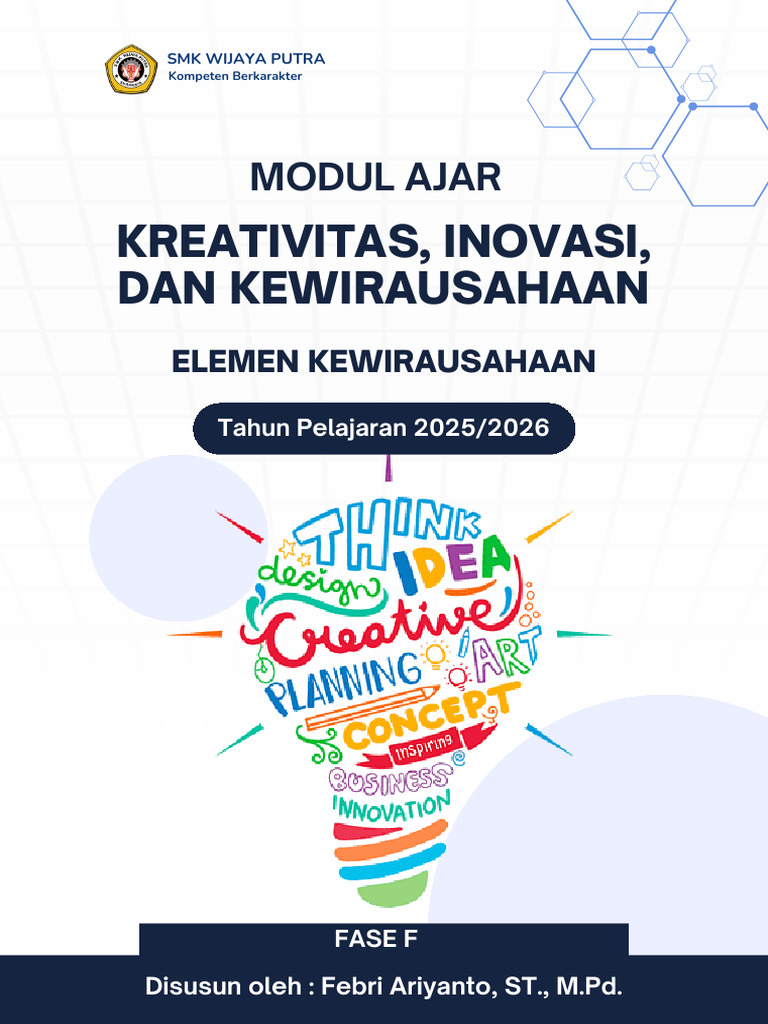 Modul Ajar Kewirausahaan SMK 2025/2026 | PDF