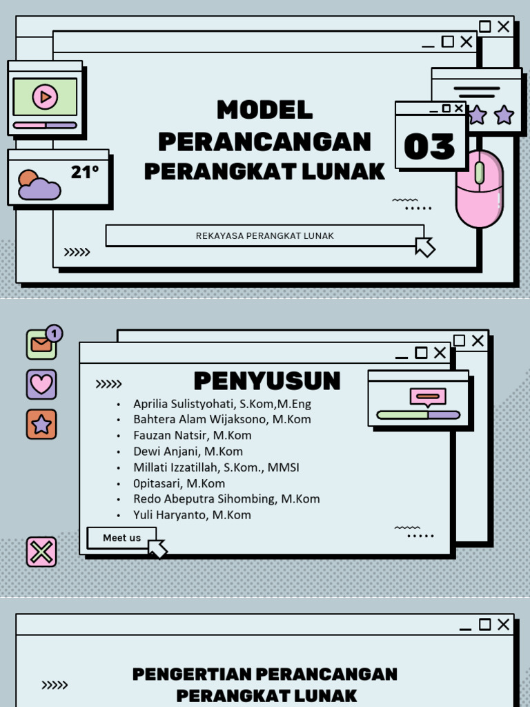 03 RPL 2023 Model Perancangan Perangkat Lunak 03 | PDF