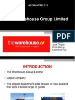 The Warehouse Group Limited Presentation