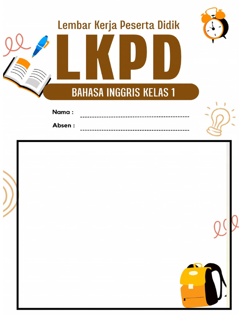 Cover LKPD | PDF