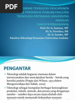 Download Rangkuman Teknologi Pascapanen Hasil Pertanian Temuan Fakultas Teknologi Pertanian Universitas Andalas dan Penyebarannya by mazterijo SN92818327 doc pdf
