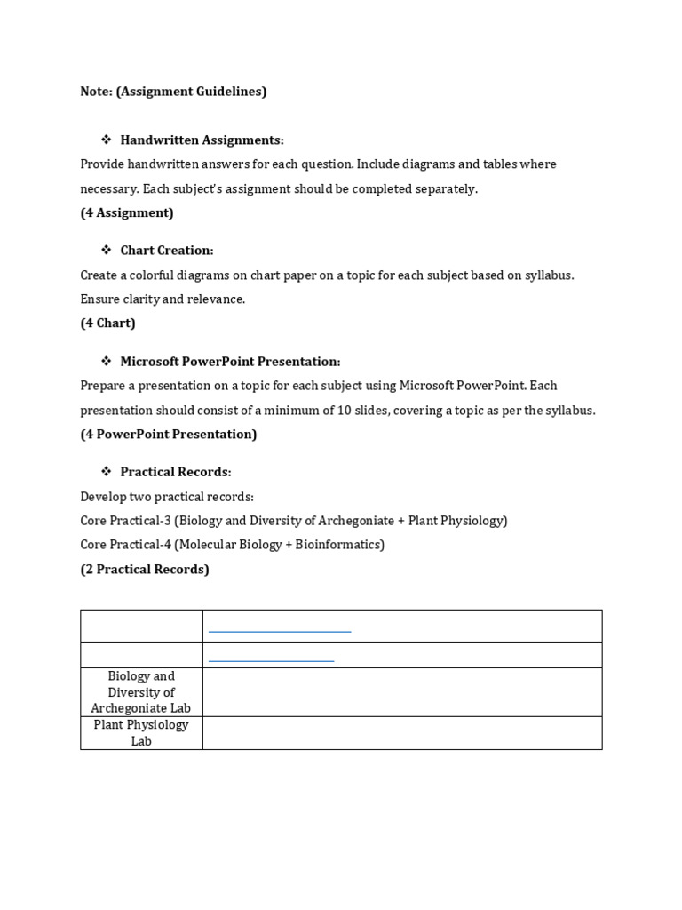 Assignment Question II Sem M.sc. Botany (Molecular Biology ...