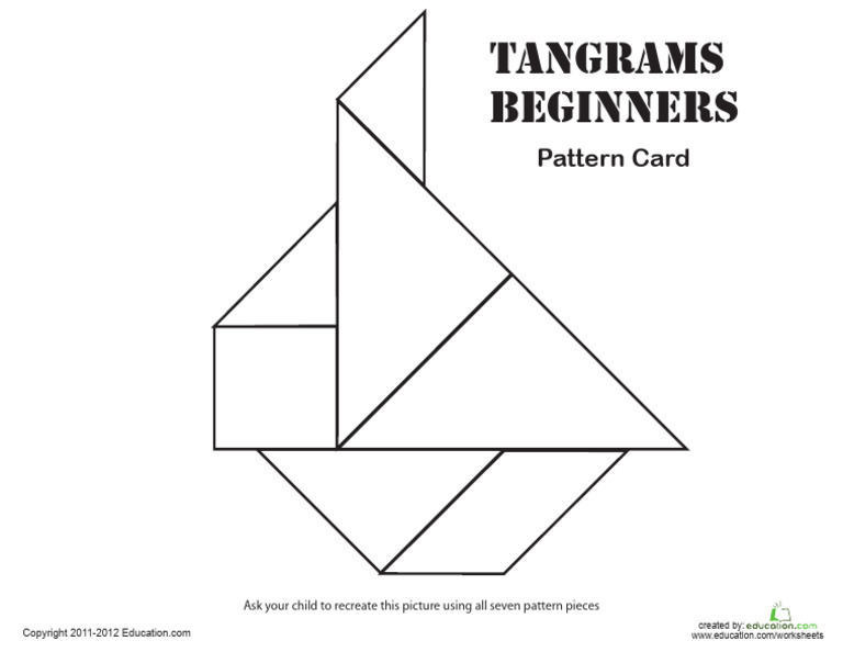 Tangrams Puzzles 10 | PDF