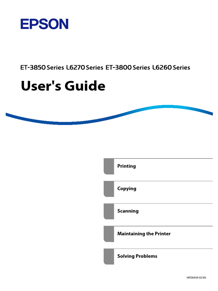 Comprehensive Printer User Guide | PDF | Printer (Computing) | Wi Fi