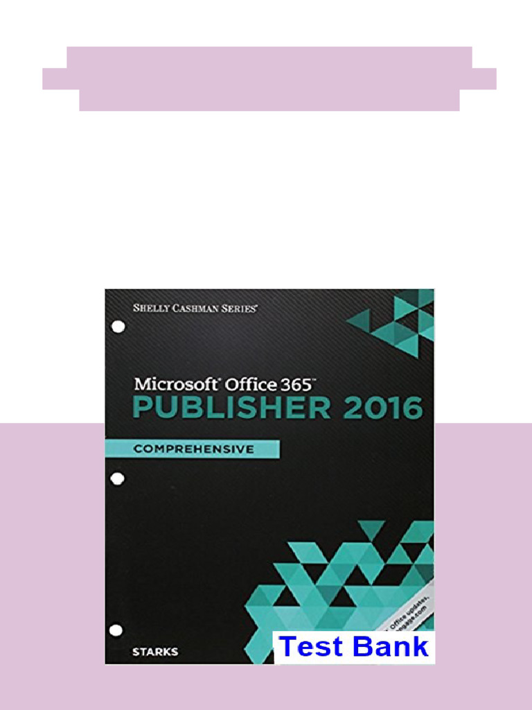 Shelly Cashman Series Microsoft Office 365 and Publisher 2016 ...